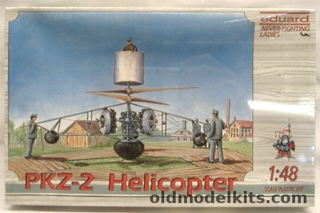 Eduard 1/48 PKZ-2  - Austro-Hungarian WWI Helicopter, 8015 plastic model kit